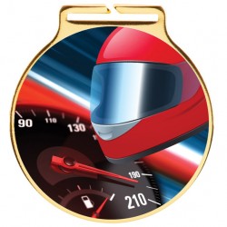 Medaille inclusief halslint – motorsport Sportprijzen Plaza